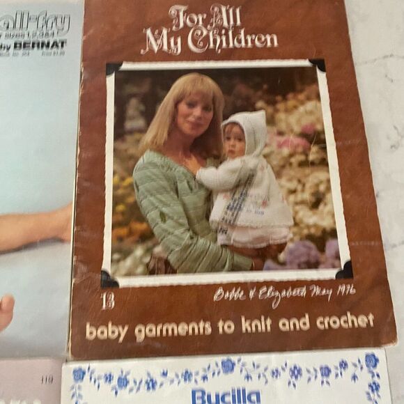 Babydays, For All My Children, Small-Fry, Lovable Hand Knits Patterns - Lot of 4 - Picture 8 of 16